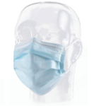 Procedure Mask, Polypropylene, Blue 50/bx/10bx/cs